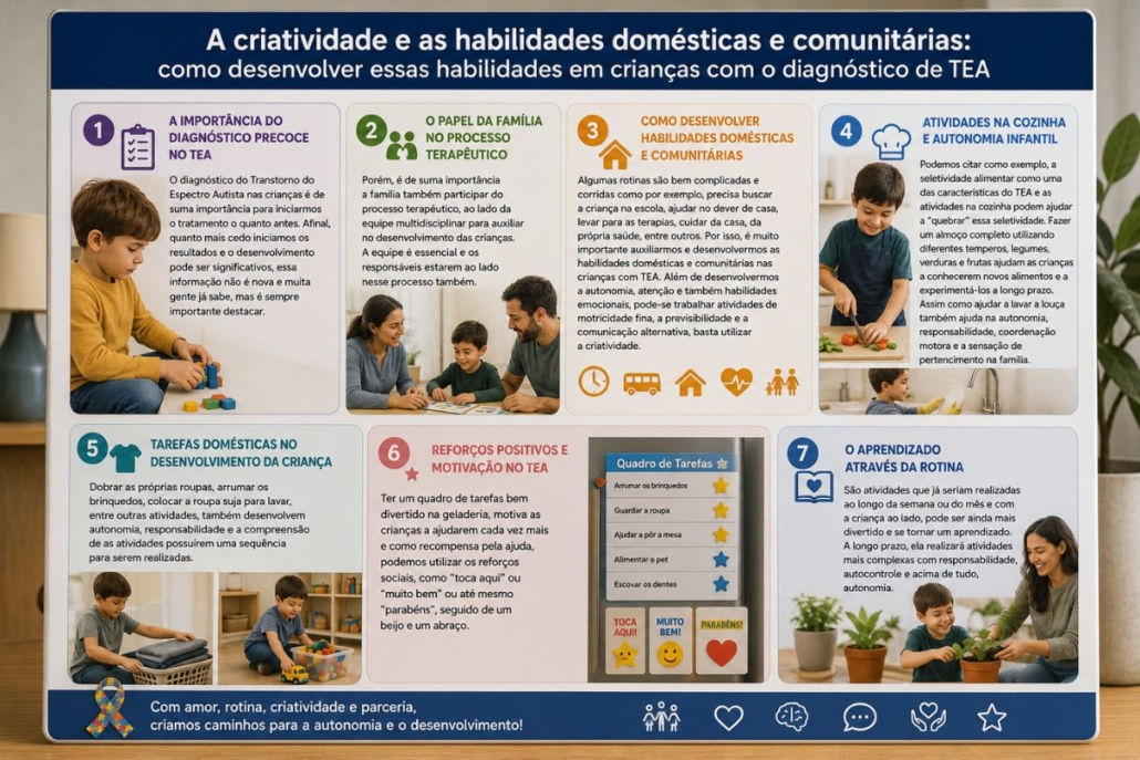 o papel da familia no apoio ao TEA